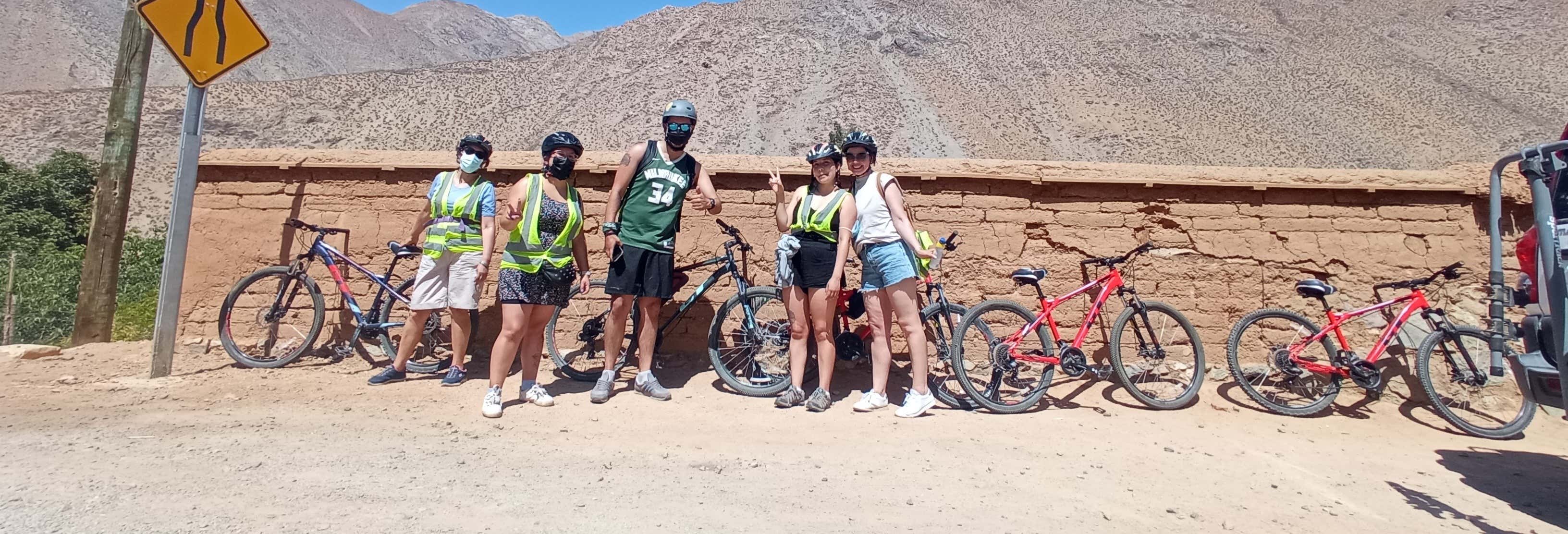 Ruta en bicicleta por el valle del Elqui