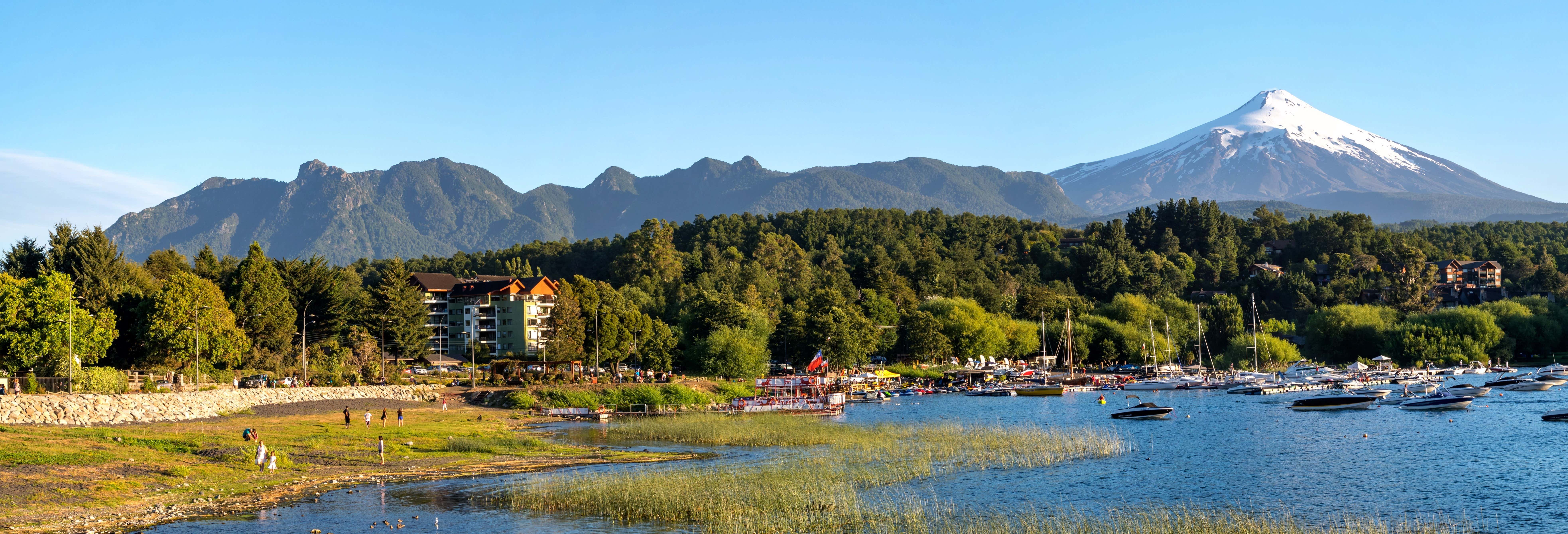 Trilha pelo vulcão Villarrica
