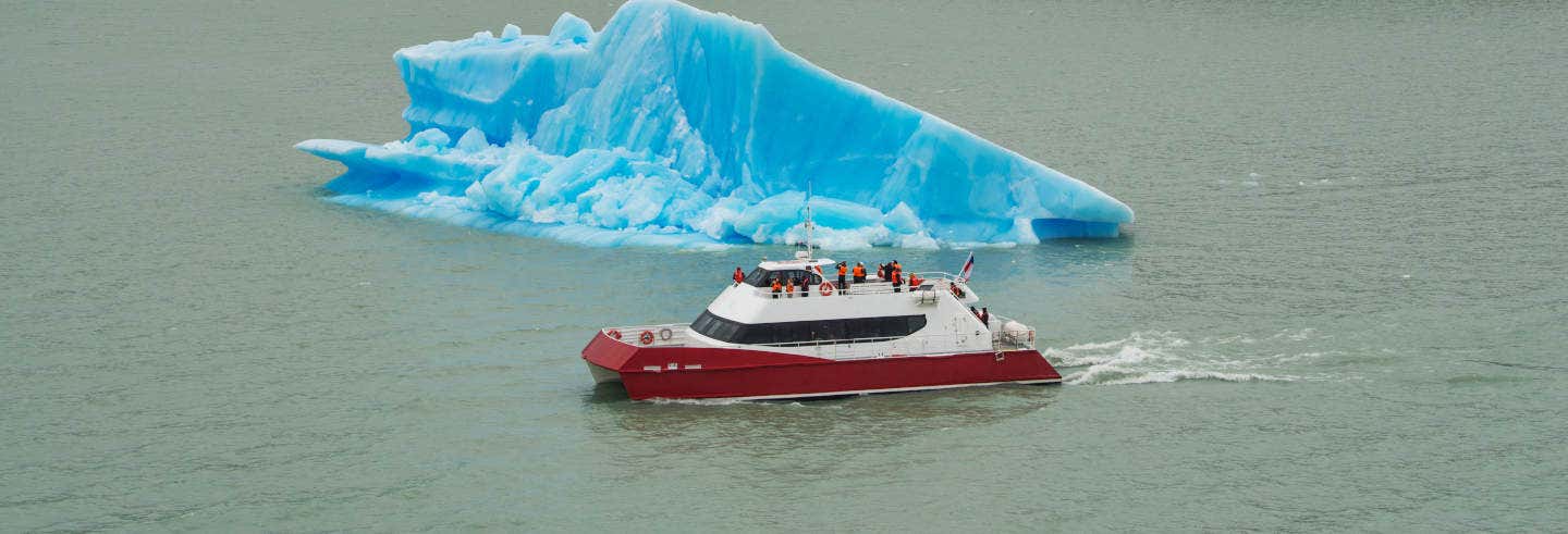 Excursión en barco al lago Grey