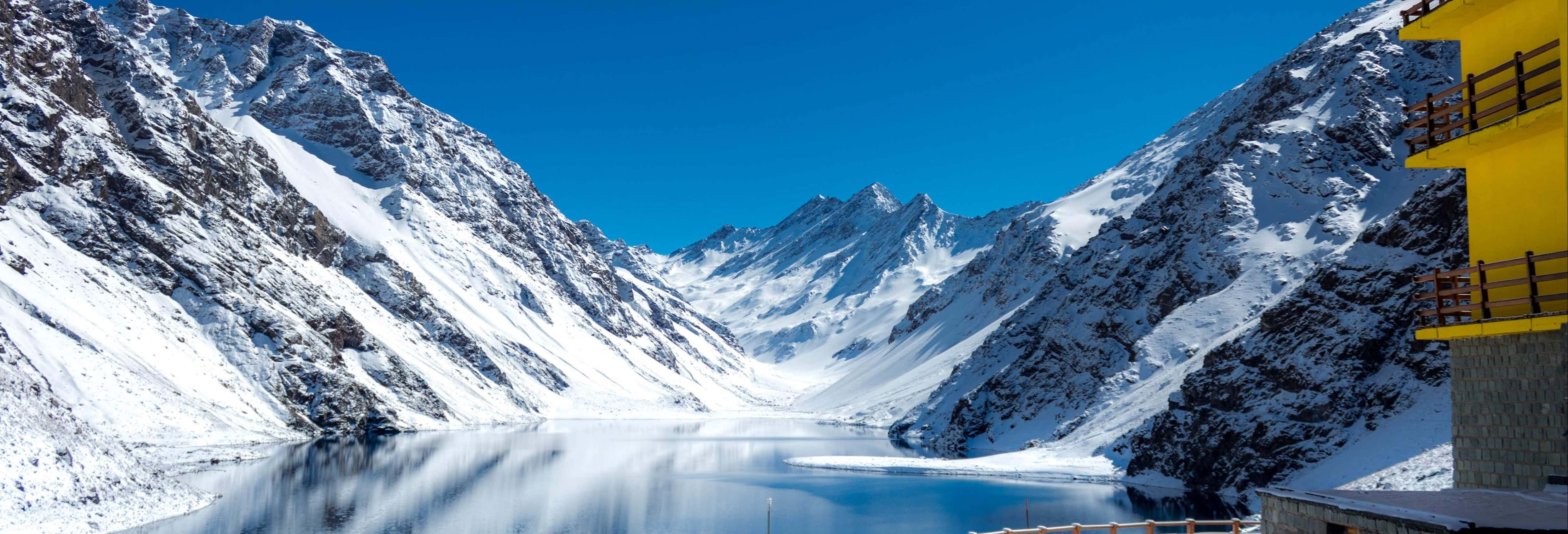 Estação de esqui Portillo, Laguna del Inca e Viña de San Esteban