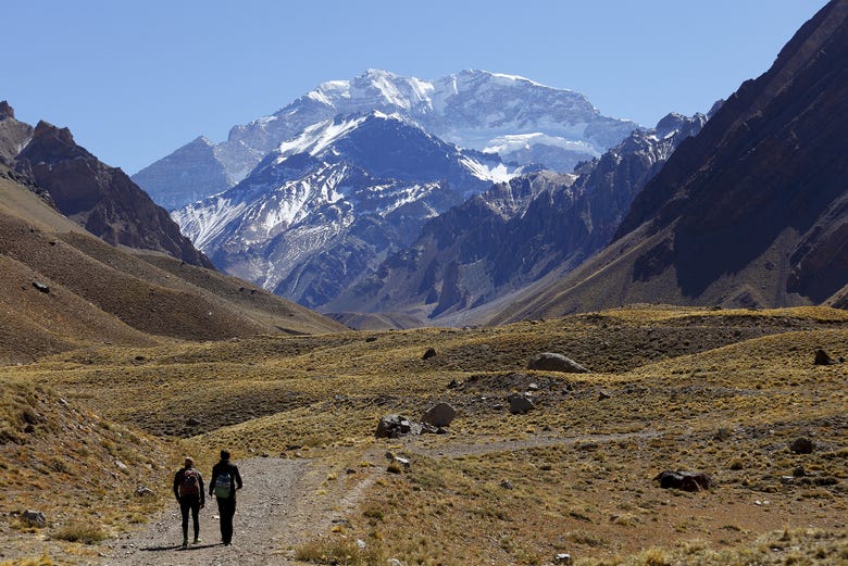 Trekking au parc de l'Aconcagua
