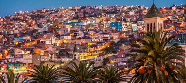 Visite nocturne dans Valparaíso et Viña del Mar