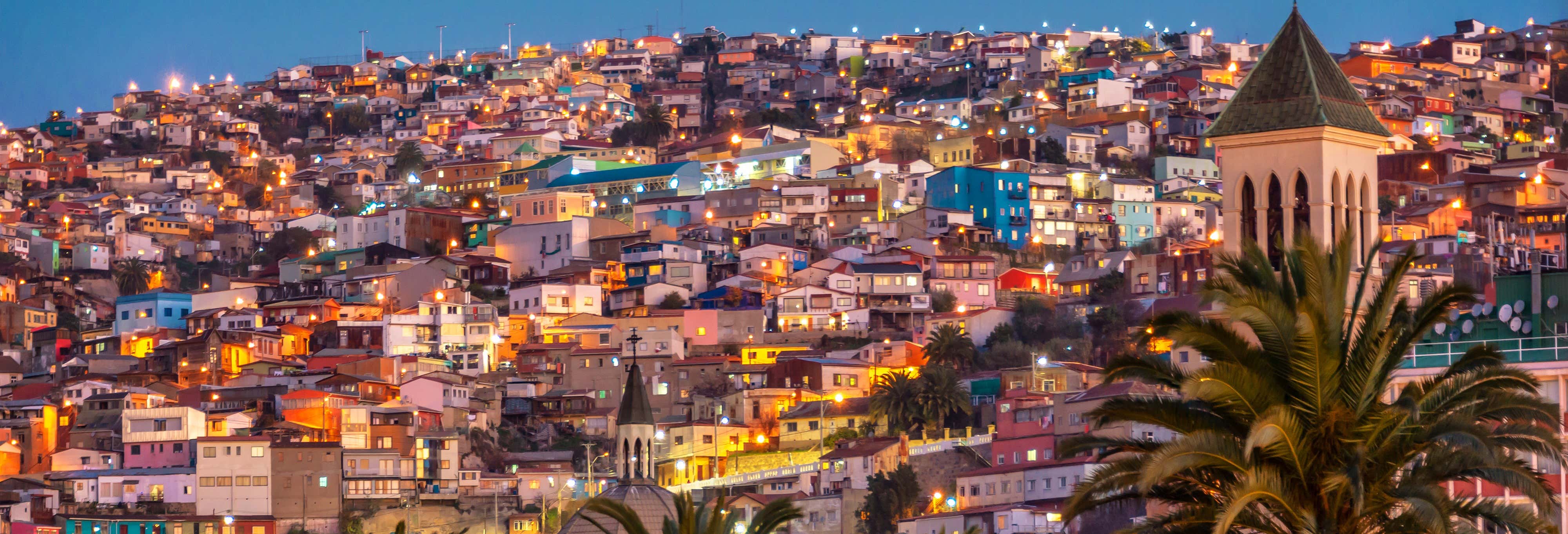 Tour nocturno por Valparaíso y Viña del Mar