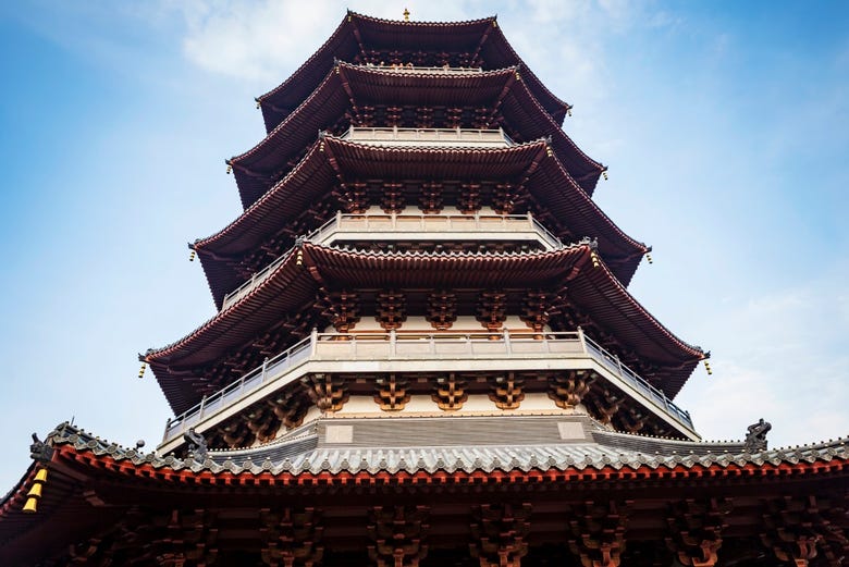 La pagoda Leifeng di Hangzhou