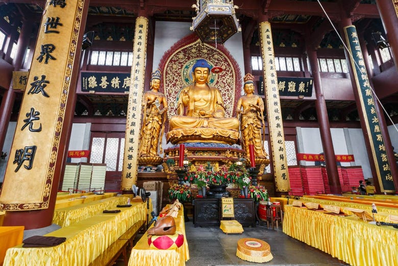 Interior do templo