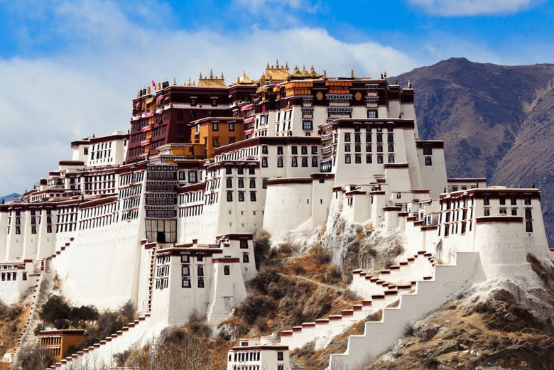Potala Palace in Lhasa, Tibet 