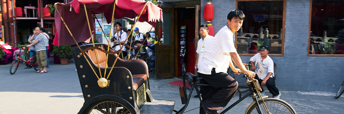Rickshaws in Beijing