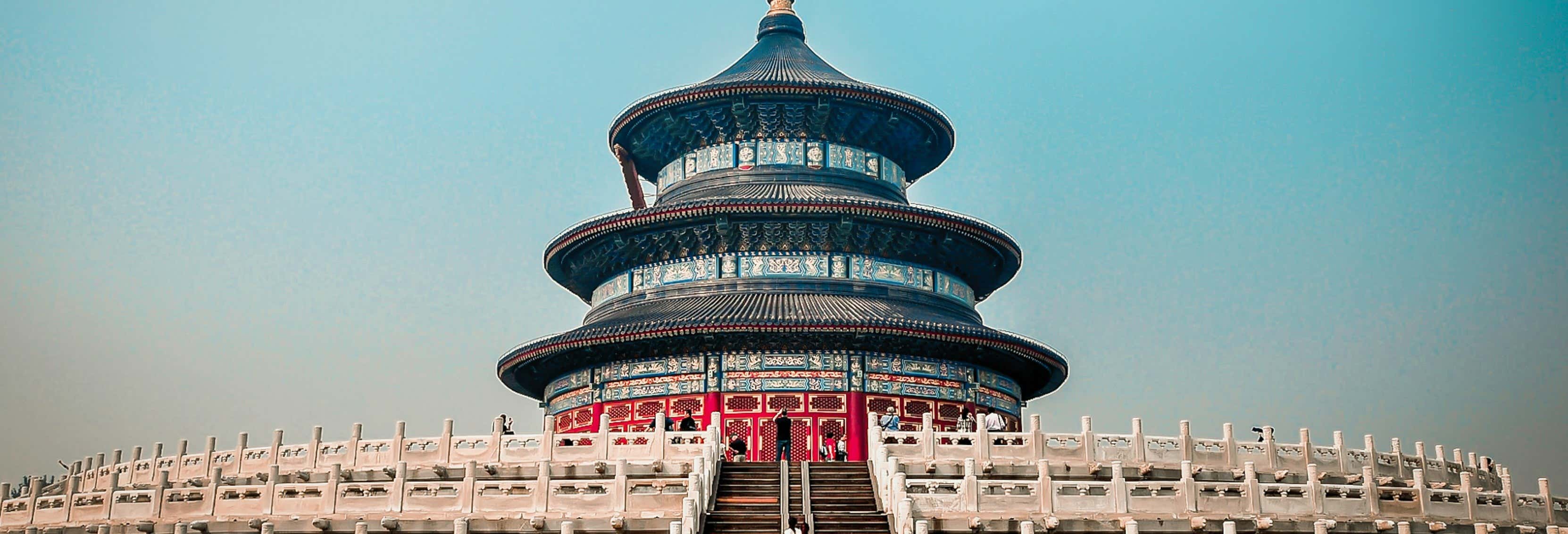 Templo del Cielo y Palacio de Verano desde Pekín