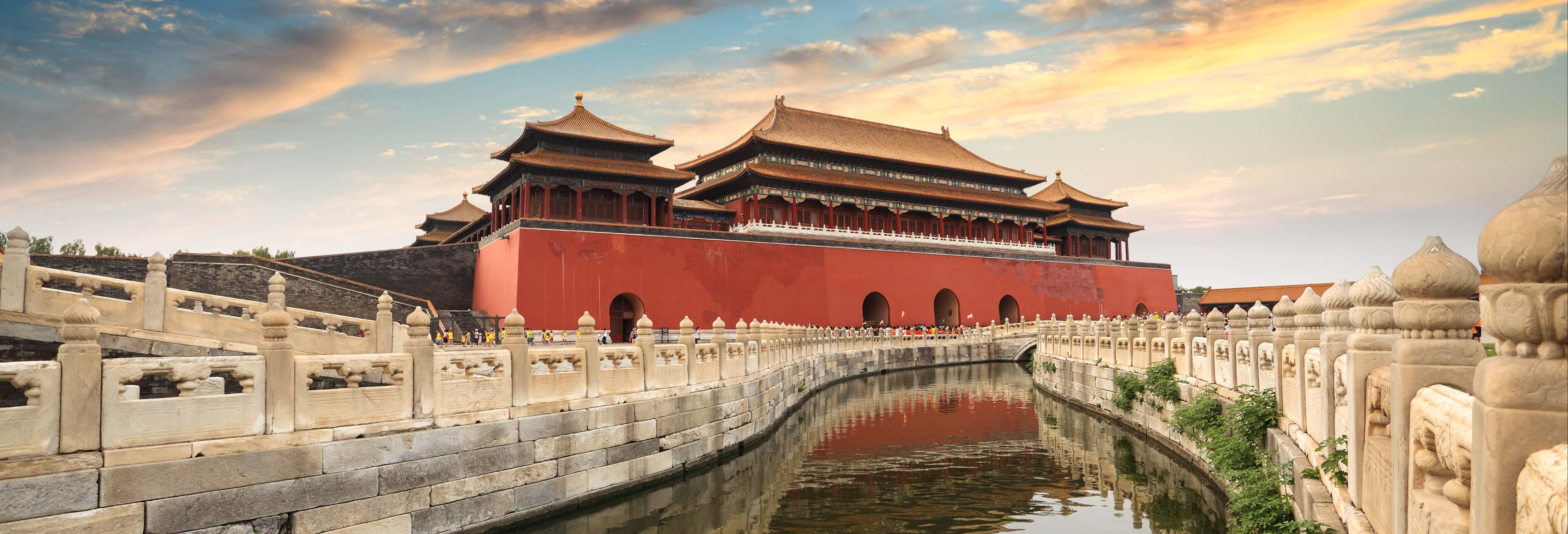 Ciudad Prohibida y Plaza de Tiananmen finalizando en Pekín