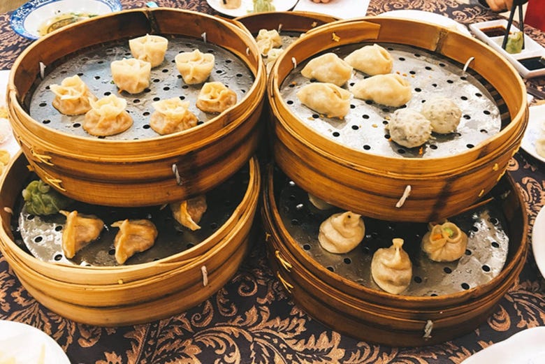 Dumplings tradicionales chinos