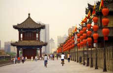 Visite guidée à vélo de la muraille de Xi'an