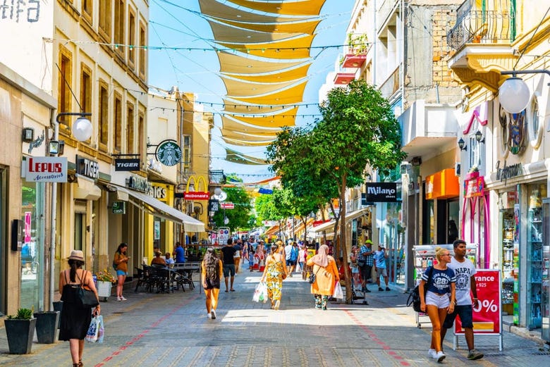 Ledras Street, la via commerciale di Nicosia