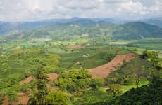 Voo de parapente sobre o Eixo Cafeeiro