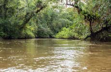 Passeio de canoa pelo rio Tundó