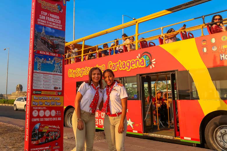 Sightseeing bus in Cartagena - Sightseeing bus in Cartagena