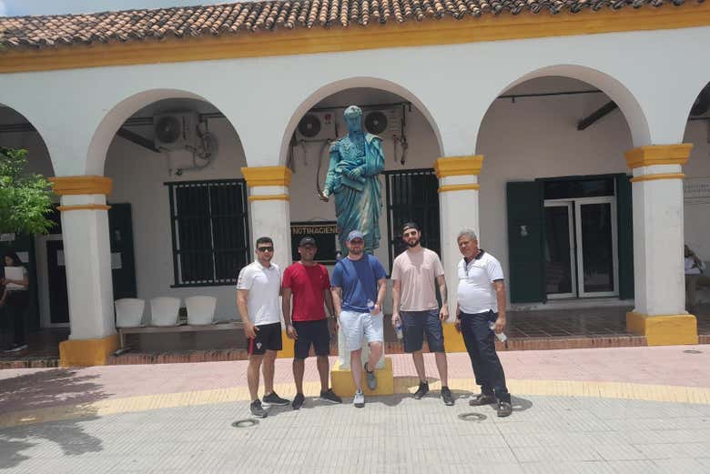 Disfrutando de la visita guiada por Turbaco  - Disfrutando de la visita guiada por Turbaco 