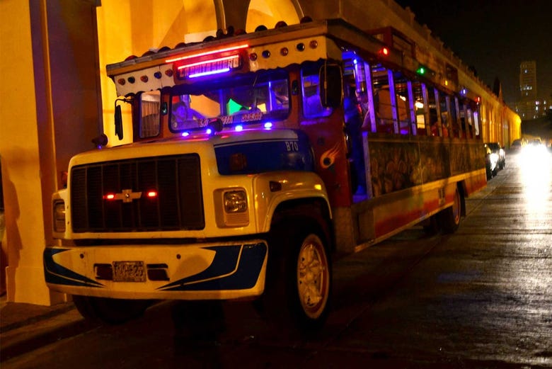 La chiva rumbera, un bus typique de Carthagène