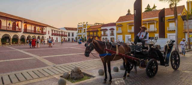 Passeio de charrete por Cartagena das Índias