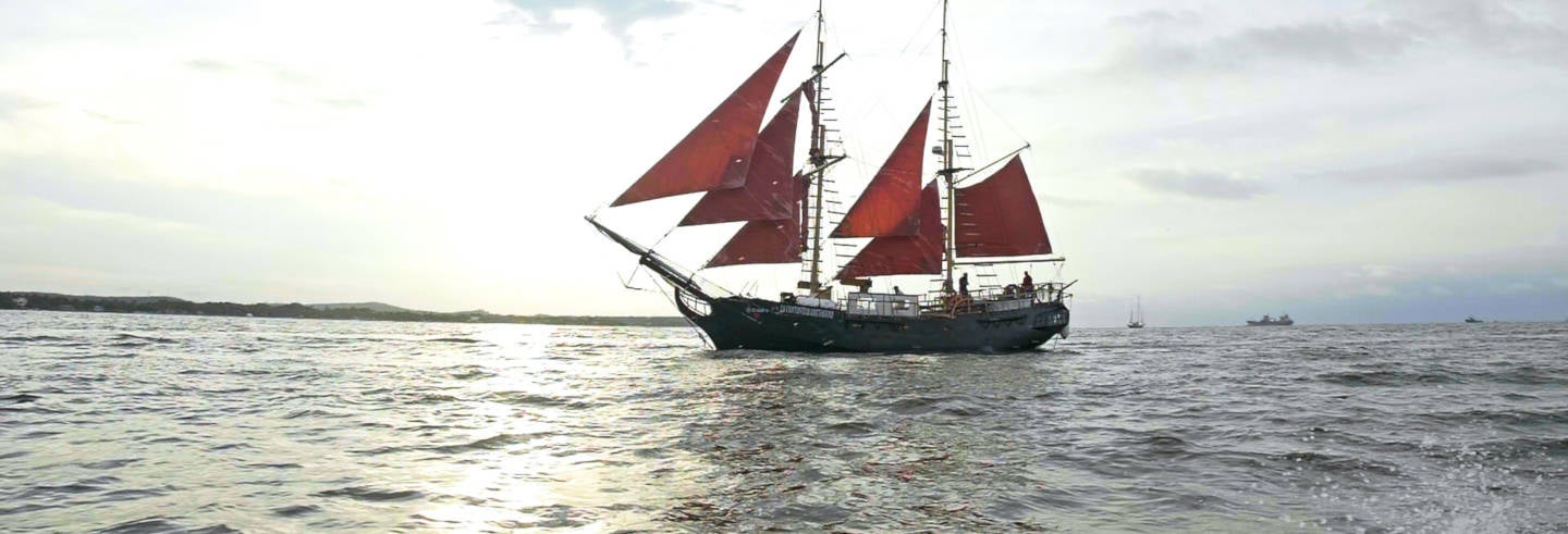 Tour en barco pirata por la bahía de Cartagena