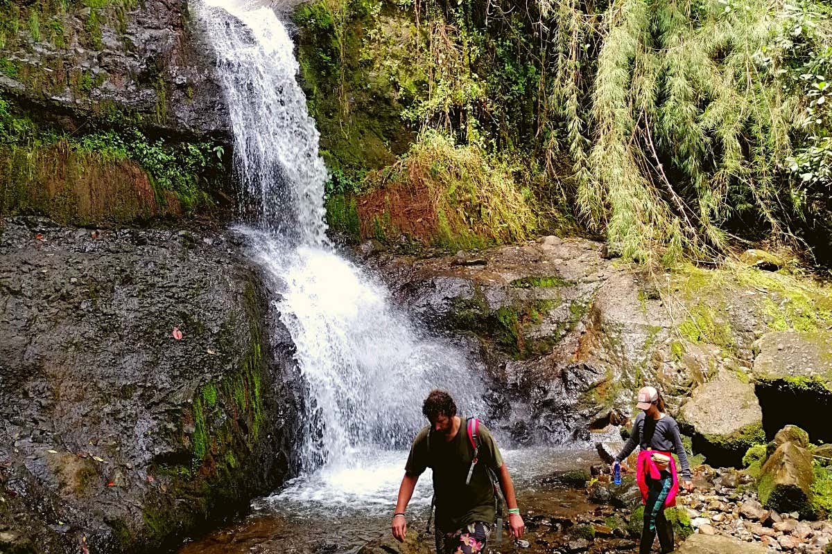 Senderismo por las cascadas de Jardín