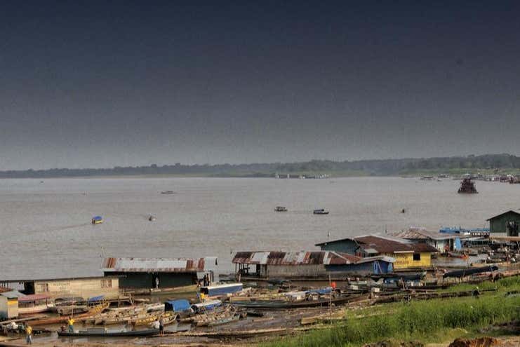 Divisando el río Amazonas - Divisando el río Amazonas