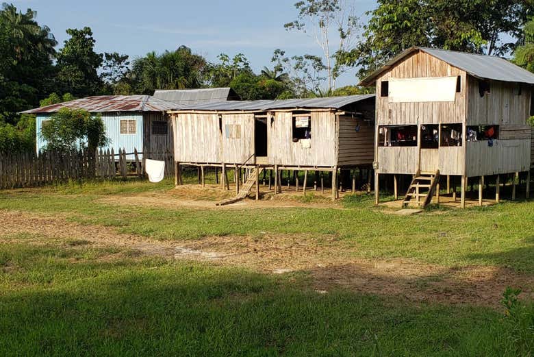 Typical houses in Mocagua - Typical houses in Mocagua