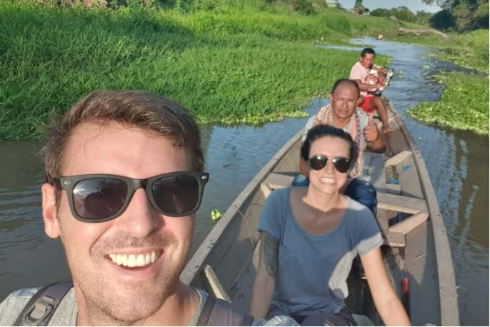 Pendant la balade en kayak  - Pendant la balade en kayak 