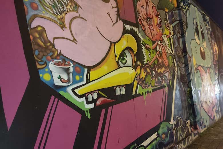 Arte urbano en El Poblado - Arte urbano en El Poblado