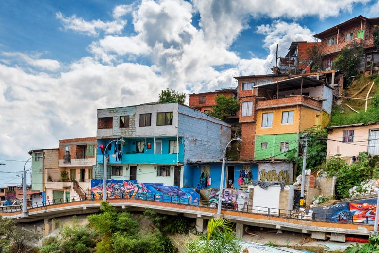 Comuna 13 di Medellín