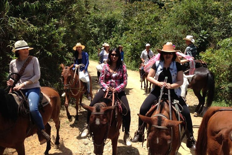 Tour a cavallo ad Antioquia