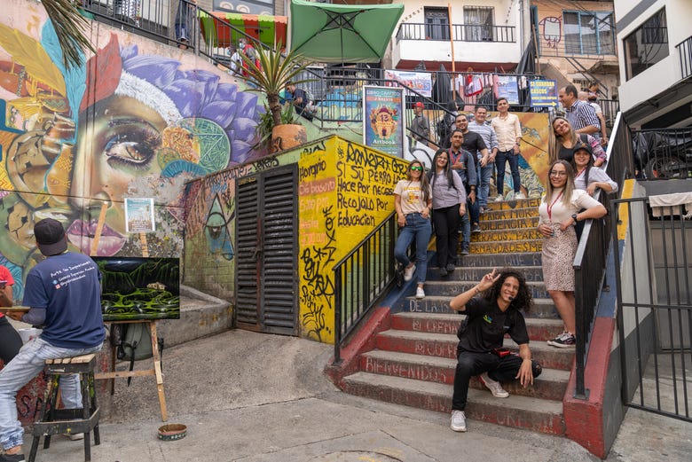 Tour del grafiti por la Comuna 13