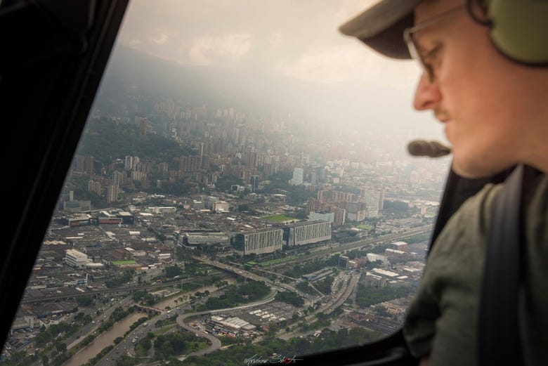 Medellin depuis les airs
