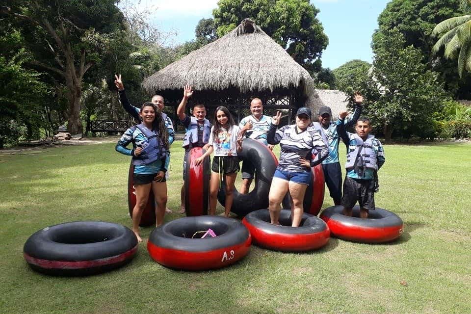 Tubing en el río Buritaca desde Palomino