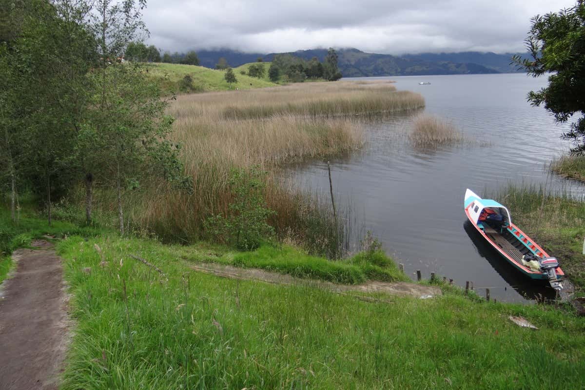 Laguna de La Cocha y humedales de Santa Lucía + Pesca en el río Guamúez desde Pasto