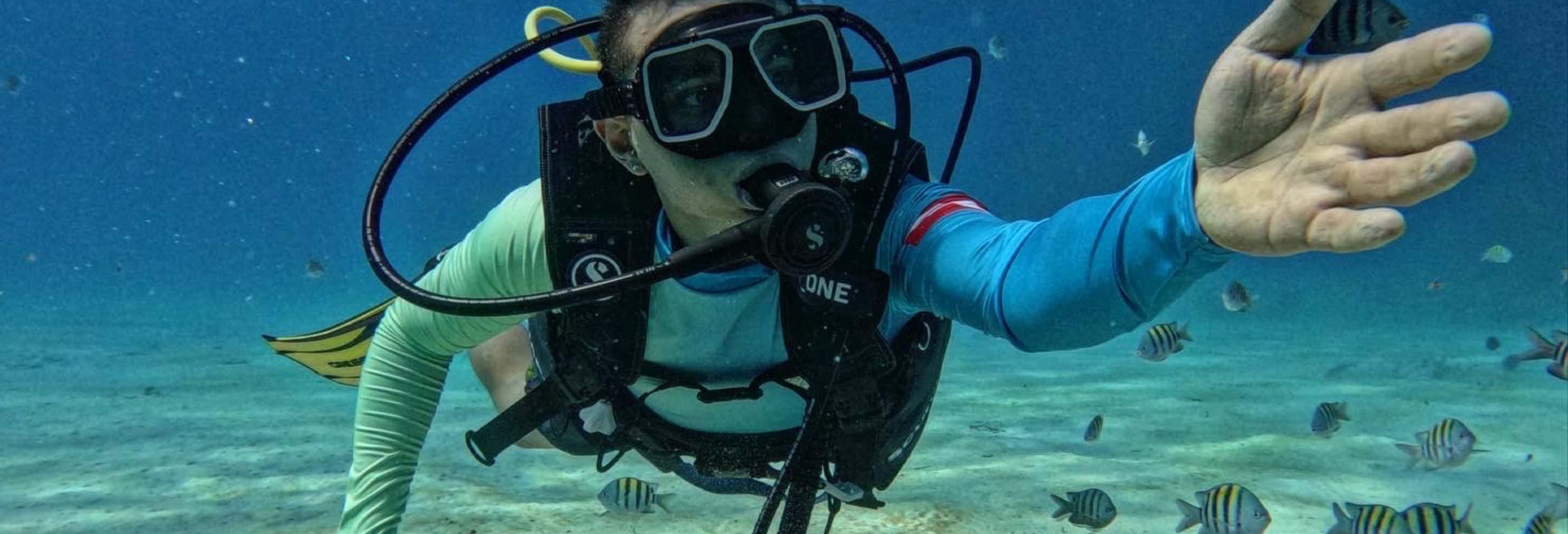 Bautismo de buceo en San Andrés