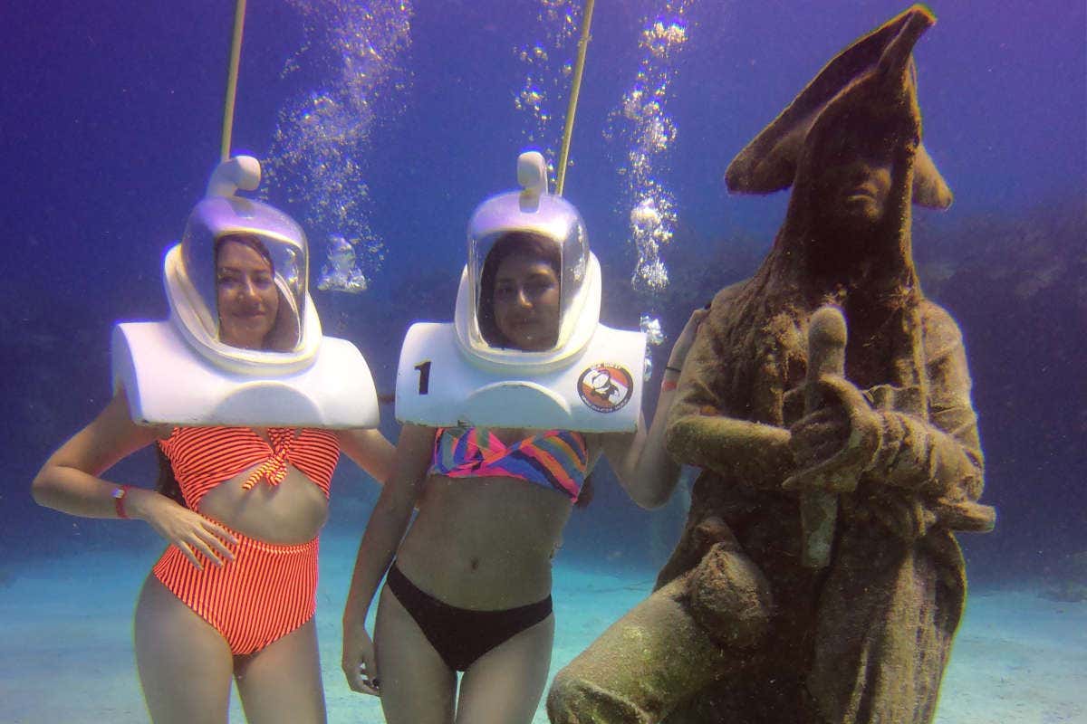 Seawalker en San Andrés