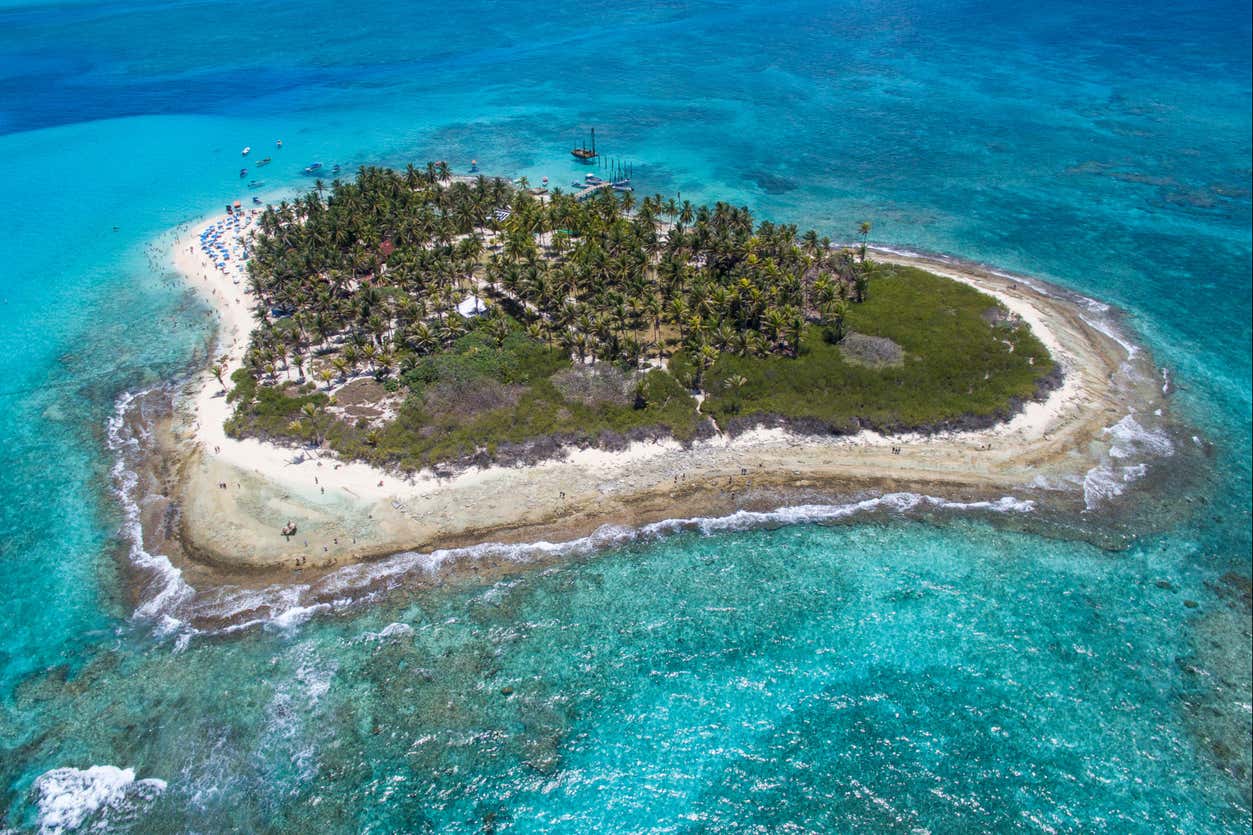 Vuelta a la isla de San Andrés en lancha