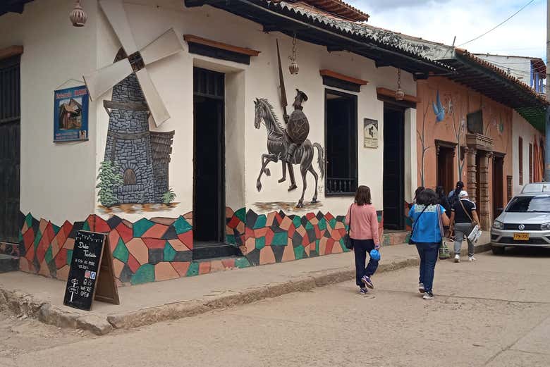Calle típica de Boyacá - Calle típica de Boyacá
