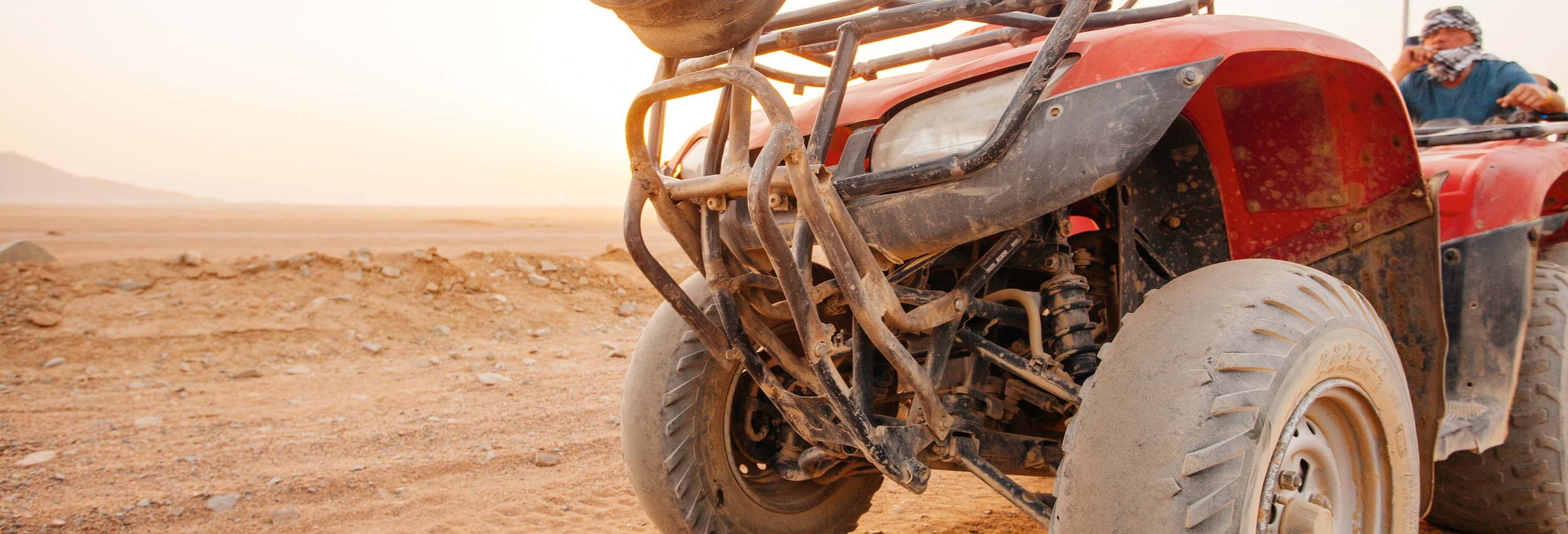 Excursión en quad por el desierto de Villa de Leyva
