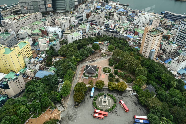 Vistas desde la Torre de Busan