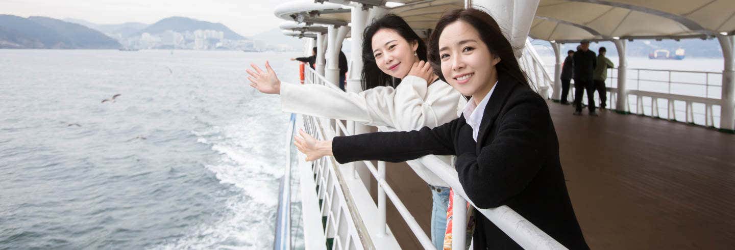Paseo en barco por la bahía de Busan