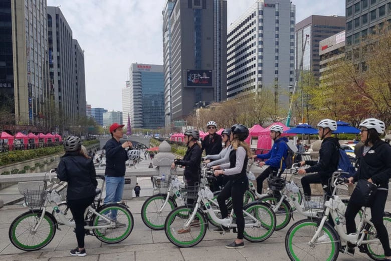 Bicicletas en Seúl