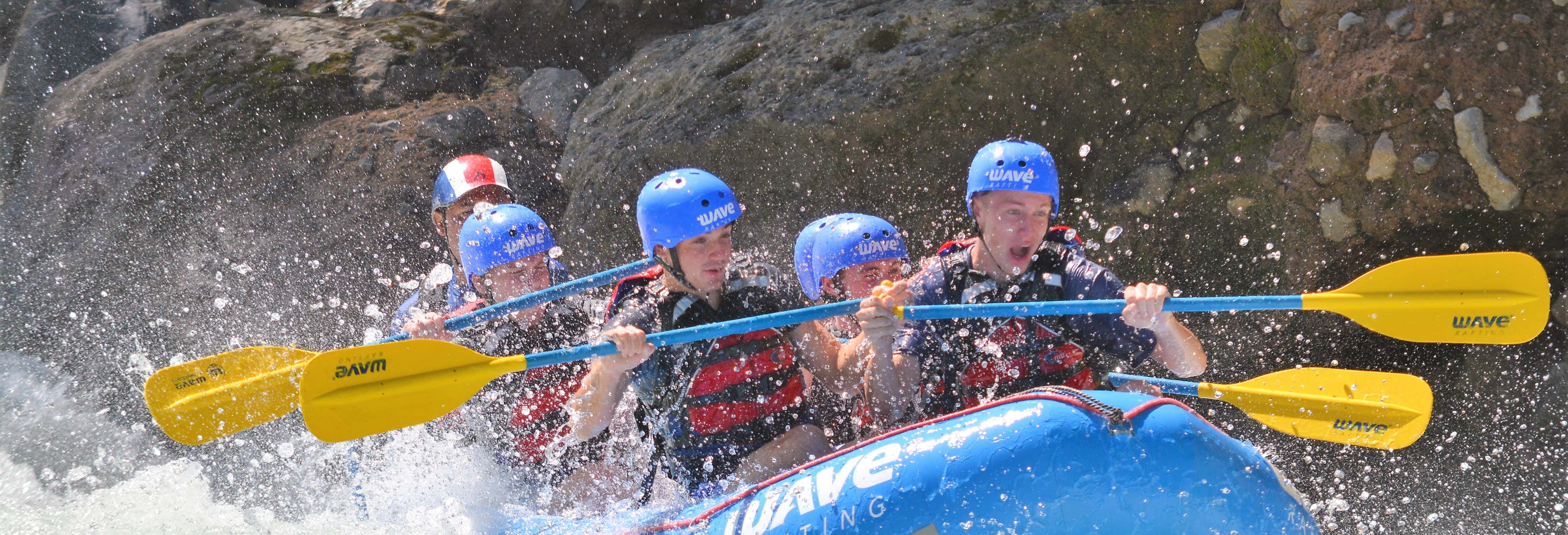 Rafting por el río Sarapiquí