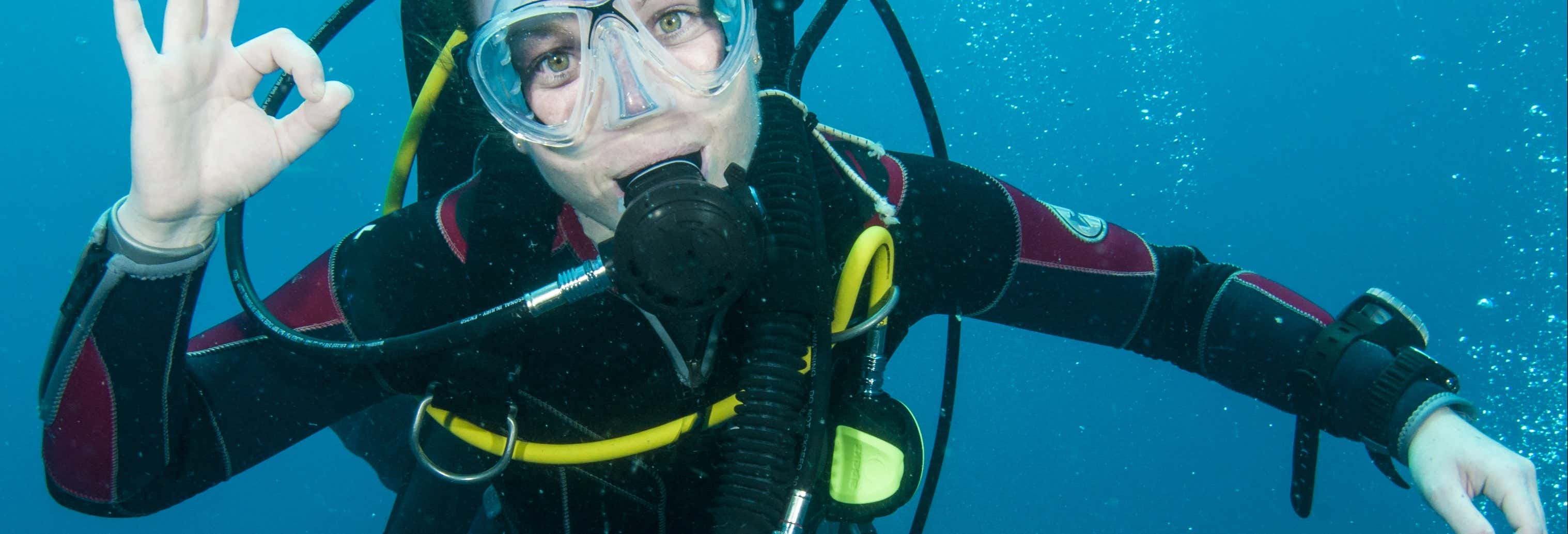 Curso de buceo PADI Open Water en Isla del Caño
