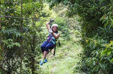 Zip line a Bahía de Drake