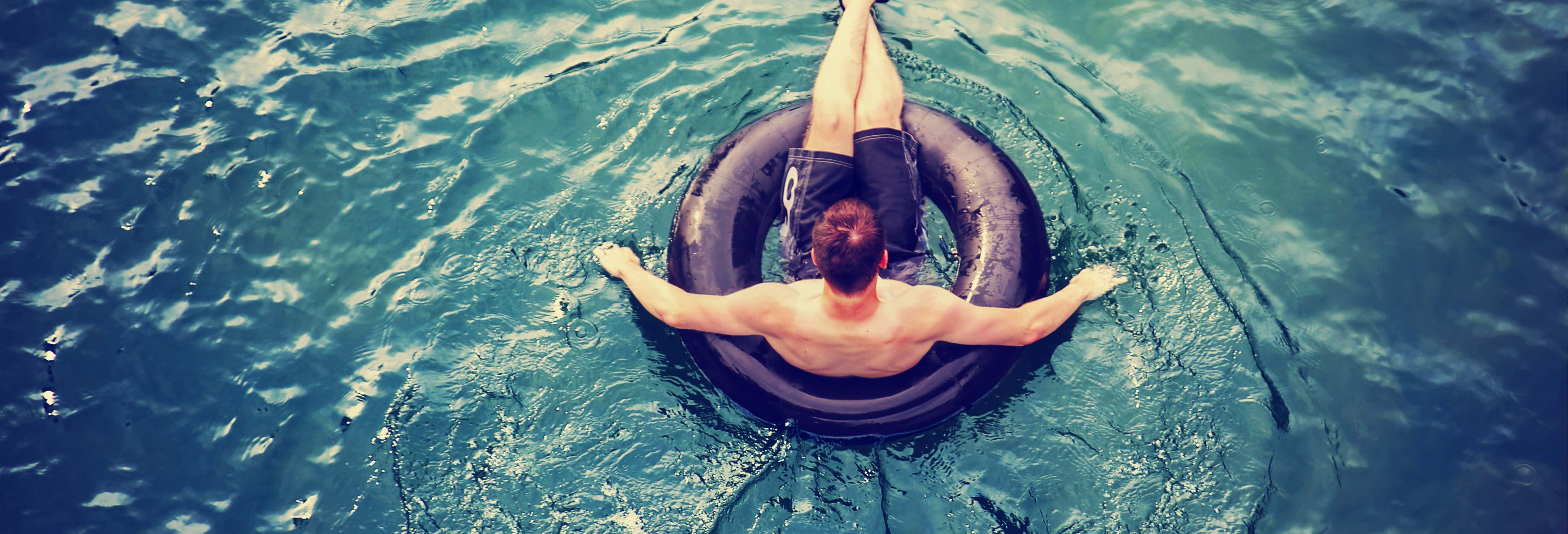 Tubing en el río Agujitas desde Bahía Drake