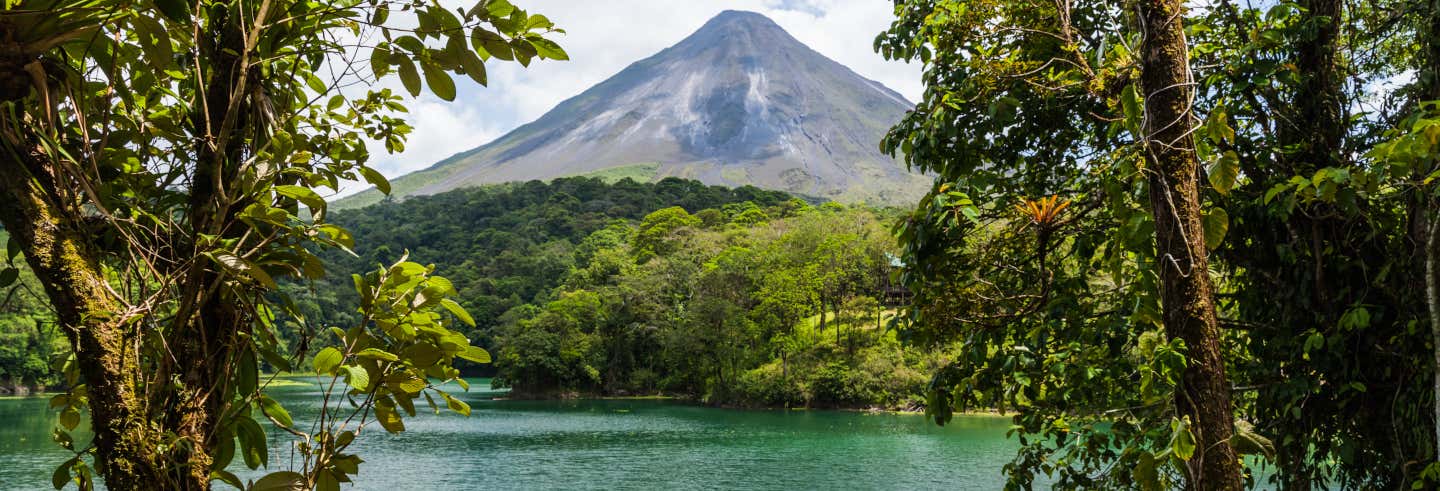 Vulcano Arenal e acque termali di Baldi