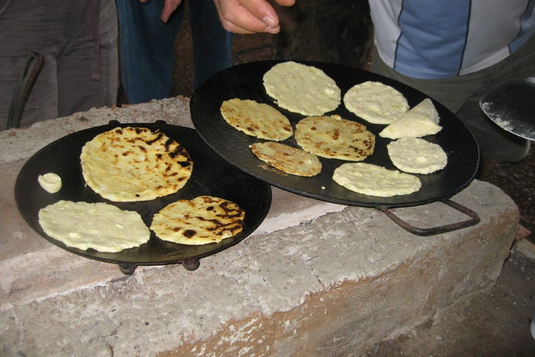 Elaborazione delle famose tortillas