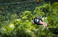 Tyrolienne à Manuel Antonio