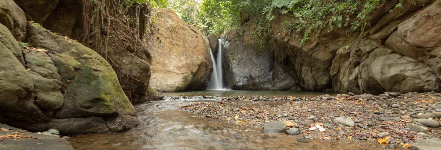 Zip line sulle cascate di Miramar
